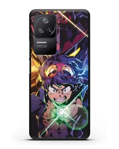 Чехол аниме Гуррен лаганн (Gurren Lagann) робот Симона изображение силиконовый для Xiaomi Poco F4