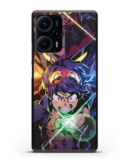 Чехол аниме Гуррен лаганн (Gurren Lagann) робот Симона изображение силиконовый для Xiaomi Poco F5