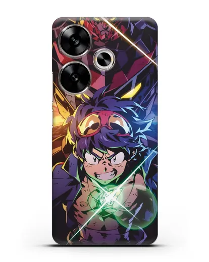 Чехол аниме Гуррен лаганн (Gurren Lagann) робот Симона изображение силиконовый для Xiaomi Poco F6