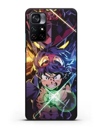 Чехол аниме Гуррен лаганн (Gurren Lagann) робот Симона изображение силиконовый для Xiaomi Poco M4 Pro 5G