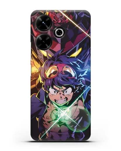 Чехол аниме Гуррен лаганн (Gurren Lagann) робот Симона изображение силиконовый для Xiaomi Poco M6