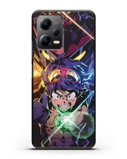 Чехол аниме Гуррен лаганн (Gurren Lagann) робот Симона изображение силиконовый для Xiaomi Poco X5