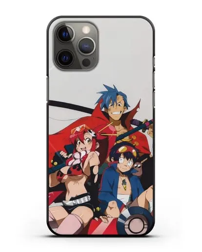 Чехол аниме Гуррен лаганн (Gurren Lagann) обложка аниме силиконовый для iPhone 12 Pro Max