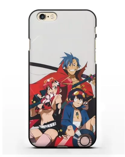 Чехол аниме Гуррен лаганн (Gurren Lagann) обложка аниме силиконовый для iPhone 6s