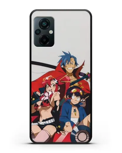 Чехол аниме Гуррен лаганн (Gurren Lagann) обложка аниме силиконовый для Xiaomi Poco M5