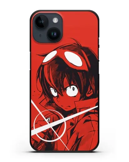 Чехол аниме Гуррен Лаганн (Gurren Lagann) Симон арт силиконовый для iPhone 14
