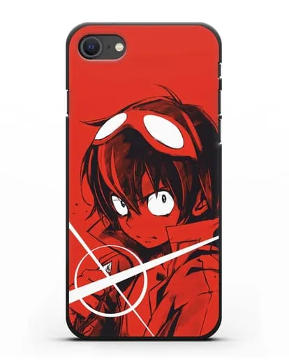 Чехол аниме Гуррен Лаганн (Gurren Lagann) Симон арт силиконовый для iPhone SE 2020