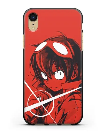 Чехол аниме Гуррен Лаганн (Gurren Lagann) Симон арт силиконовый для iPhone XR