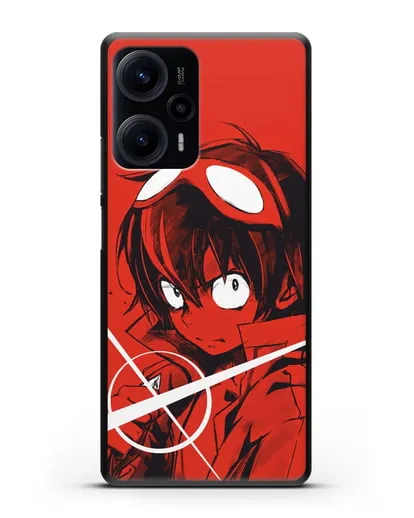 Чехол аниме Гуррен Лаганн (Gurren Lagann) Симон арт силиконовый для Xiaomi Poco F5