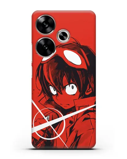 Чехол аниме Гуррен Лаганн (Gurren Lagann) Симон арт силиконовый для Xiaomi Poco F6