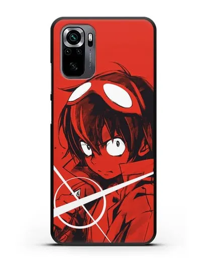 Чехол аниме Гуррен Лаганн (Gurren Lagann) Симон арт силиконовый для Xiaomi Poco M5s