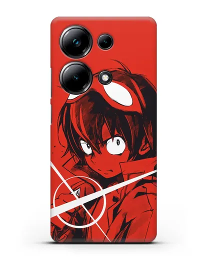 Чехол аниме Гуррен Лаганн (Gurren Lagann) Симон арт силиконовый для Xiaomi Poco M6 Pro