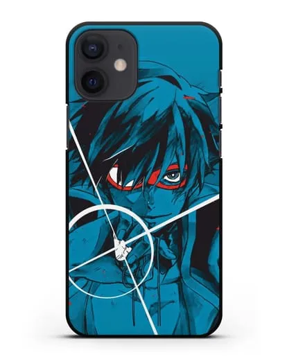 Чехол аниме Гуррен Лаганн (Gurren Lagann) Камина арт силиконовый для iPhone 12 mini