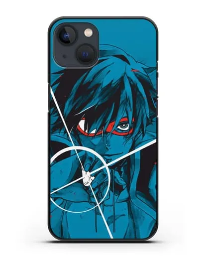 Чехол аниме Гуррен Лаганн (Gurren Lagann) Камина арт силиконовый для iPhone 13 Mini