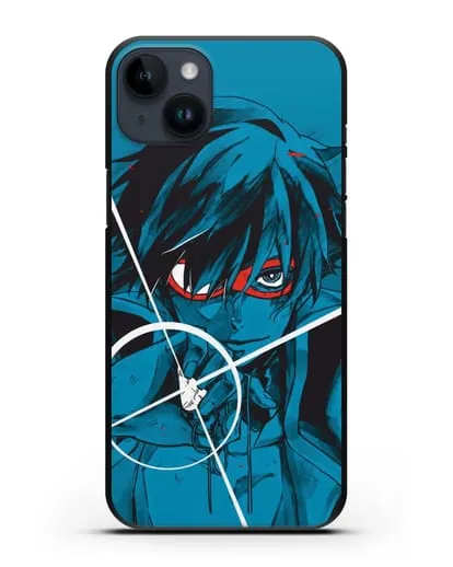 Чехол аниме Гуррен Лаганн (Gurren Lagann) Камина арт силиконовый для iPhone 14 Plus