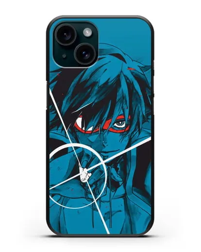 Чехол аниме Гуррен Лаганн (Gurren Lagann) Камина арт силиконовый для iPhone 15