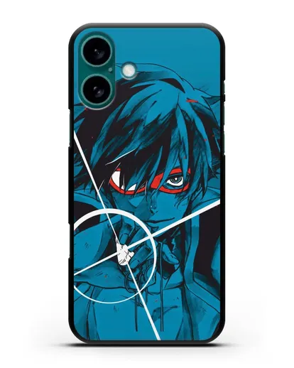Чехол аниме Гуррен Лаганн (Gurren Lagann) Камина арт силиконовый для iPhone 16 Plus