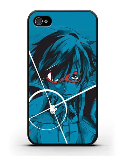 Чехол аниме Гуррен Лаганн (Gurren Lagann) Камина арт силиконовый для iPhone 4/4s