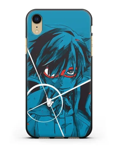 Чехол аниме Гуррен Лаганн (Gurren Lagann) Камина арт силиконовый для iPhone XR