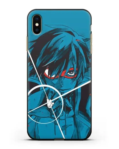 Чехол аниме Гуррен Лаганн (Gurren Lagann) Камина арт силиконовый для iPhone XS Max