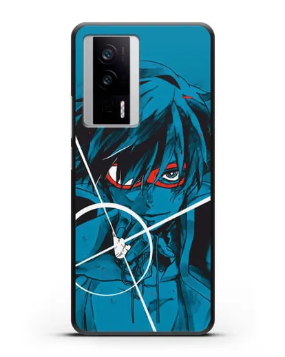 Чехол аниме Гуррен Лаганн (Gurren Lagann) Камина арт силиконовый для Xiaomi Poco F5 Pro