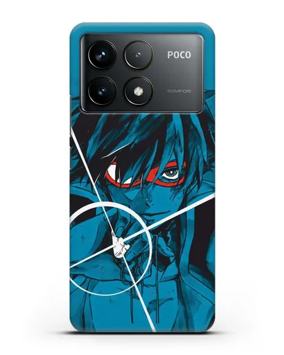 Чехол аниме Гуррен Лаганн (Gurren Lagann) Камина арт силиконовый для Xiaomi Poco F6 Pro