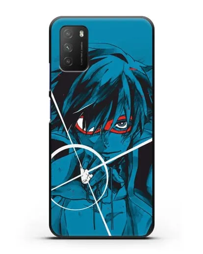 Чехол аниме Гуррен Лаганн (Gurren Lagann) Камина арт силиконовый для Xiaomi Poco M3