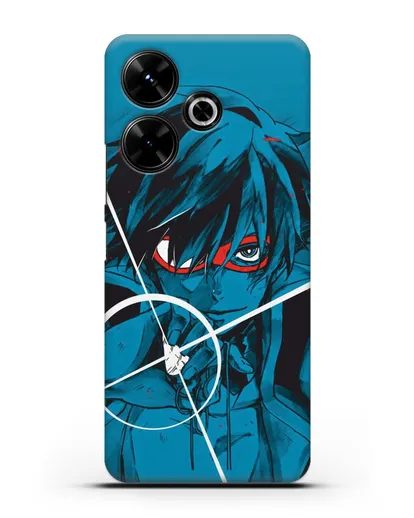 Чехол аниме Гуррен Лаганн (Gurren Lagann) Камина арт силиконовый для Xiaomi Poco M6