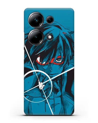 Чехол аниме Гуррен Лаганн (Gurren Lagann) Камина арт силиконовый для Xiaomi Poco M6 Pro
