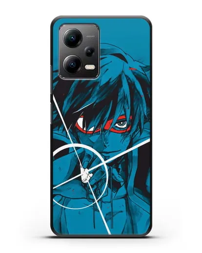 Чехол аниме Гуррен Лаганн (Gurren Lagann) Камина арт силиконовый для Xiaomi Poco X5