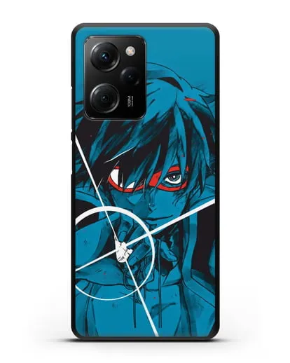Чехол аниме Гуррен Лаганн (Gurren Lagann) Камина арт силиконовый для Xiaomi Poco X5 Pro