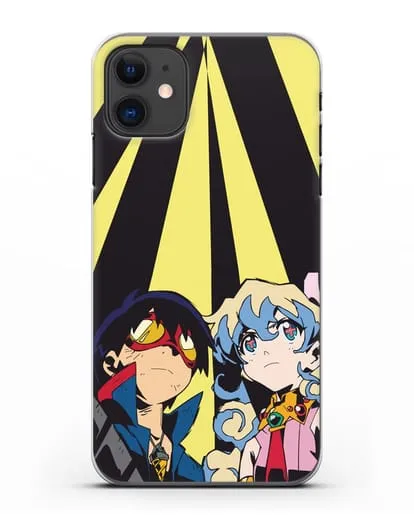 Чехол аниме Гуррен Лаганн (Gurren Lagann) Теппелин силиконовый для iPhone 11