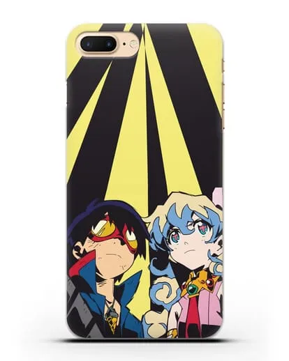 Чехол аниме Гуррен Лаганн (Gurren Lagann) Теппелин силиконовый для iPhone 7 Plus