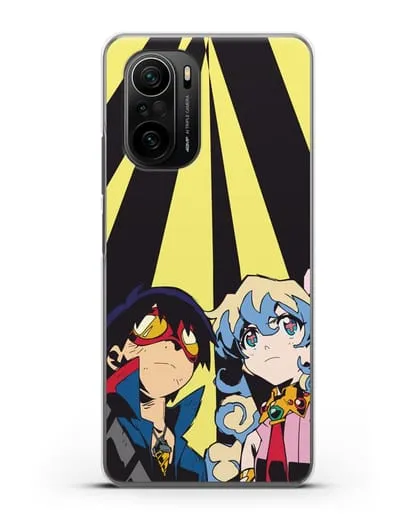 Чехол аниме Гуррен Лаганн (Gurren Lagann) Теппелин силиконовый для Xiaomi Poco F3