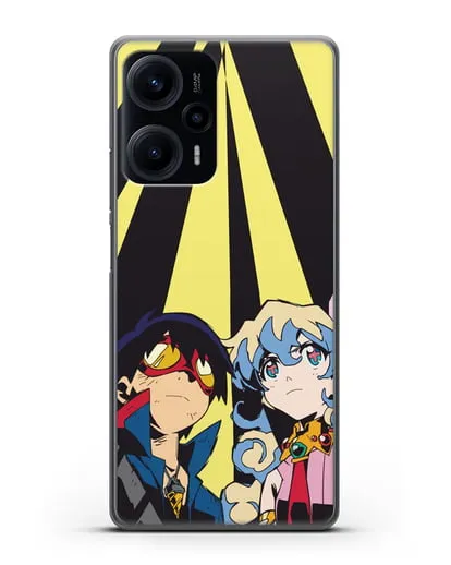 Чехол аниме Гуррен Лаганн (Gurren Lagann) Теппелин силиконовый для Xiaomi Poco F5