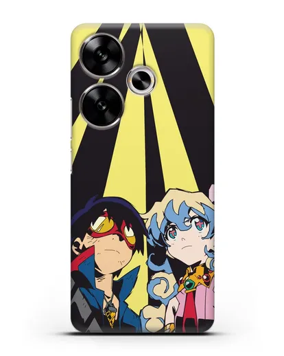 Чехол аниме Гуррен Лаганн (Gurren Lagann) Теппелин силиконовый для Xiaomi Poco F6