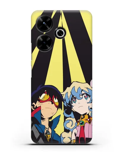 Чехол аниме Гуррен Лаганн (Gurren Lagann) Теппелин силиконовый для Xiaomi Poco M6