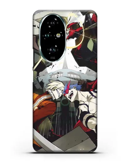 Чехол аниме Гуррен Лаганн (Gurren Lagann) последняя битва силиконовый для Honor 200 Pro