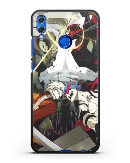 Чехол аниме Гуррен Лаганн (Gurren Lagann) последняя битва силиконовый для Honor 8X