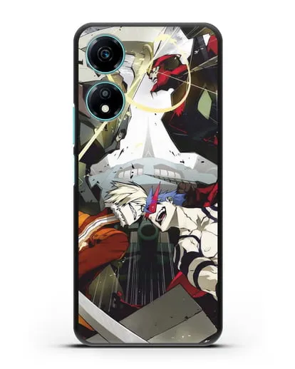 Чехол аниме Гуррен Лаганн (Gurren Lagann) последняя битва силиконовый для Honor X5 Plus