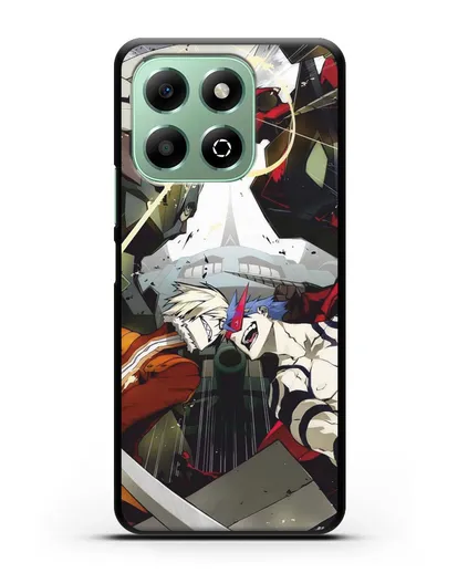 Чехол аниме Гуррен Лаганн (Gurren Lagann) последняя битва силиконовый для Honor X6b