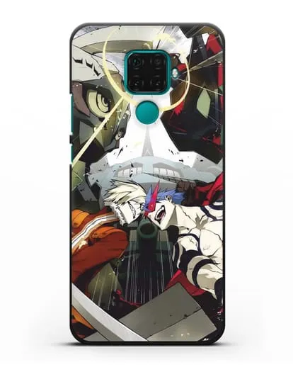 Чехол аниме Гуррен Лаганн (Gurren Lagann) последняя битва силиконовый для Huawei Mate 30 Lite