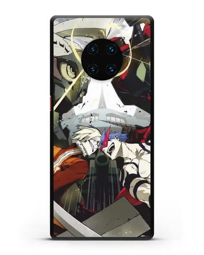 Чехол аниме Гуррен Лаганн (Gurren Lagann) последняя битва силиконовый для Huawei Mate 30 Pro