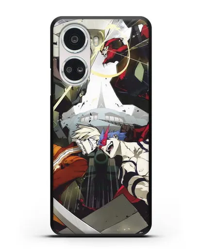Чехол аниме Гуррен Лаганн (Gurren Lagann) последняя битва силиконовый для Huawei Nova 10 SE