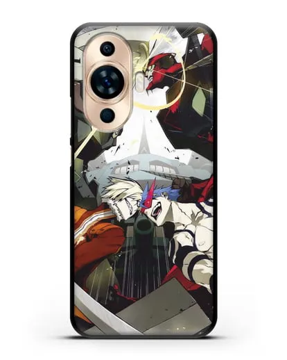 Чехол аниме Гуррен Лаганн (Gurren Lagann) последняя битва силиконовый для Huawei Nova 11