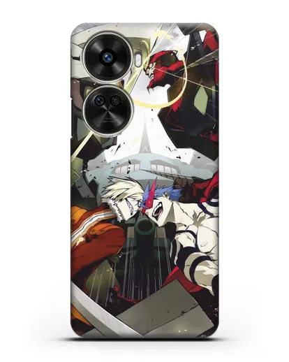 Чехол аниме Гуррен Лаганн (Gurren Lagann) последняя битва силиконовый для Huawei Nova 12 SE