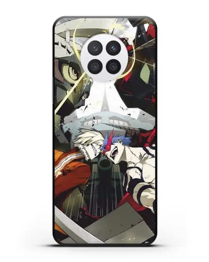 Чехол аниме Гуррен Лаганн (Gurren Lagann) последняя битва силиконовый для Huawei Nova 8i