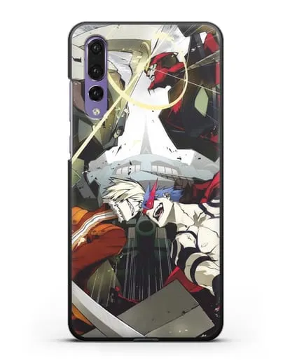 Чехол аниме Гуррен Лаганн (Gurren Lagann) последняя битва силиконовый для Huawei P20 Pro