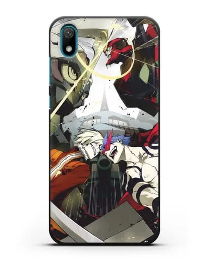 Чехол аниме Гуррен Лаганн (Gurren Lagann) последняя битва силиконовый для Huawei Y5 2019