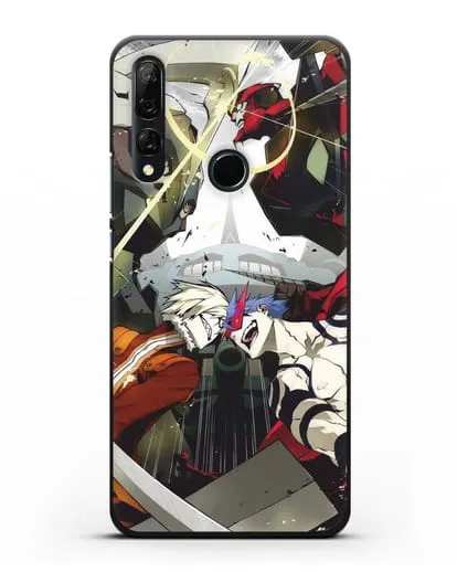 Чехол аниме Гуррен Лаганн (Gurren Lagann) последняя битва силиконовый для Huawei Y9 Prime 2019